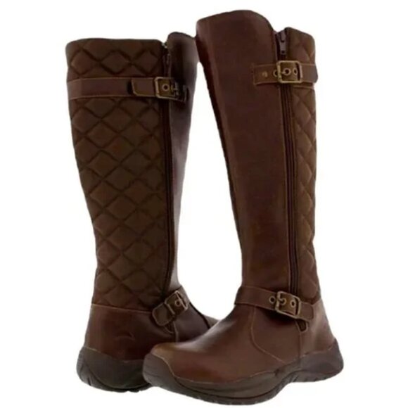Pacific Mountain Elina Winter Boots Sz 9 Chocolate Color - Picture 2 of 7